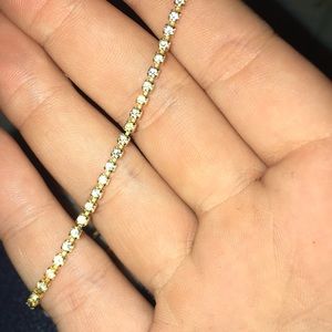 Diamond like bracelet